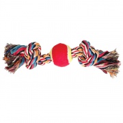 Веревка TRIOL цветная 2 узла, 1 мяч 250-260гр. 35см 0073XJ