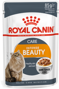 Royal Canin Интенс Бьюти 85гр в соусе для кошек для шерсти