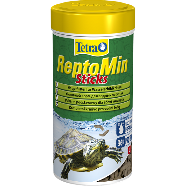 ReptoMin Sticks 250мл витаминизированный корм для водяных черепах