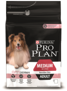 Pro Plan Dog ADULT MEDIUM Sensitive skin,лосось/рис 3кг. для взрослых собак средних пород.